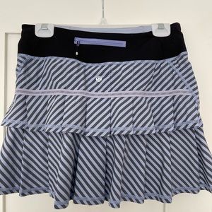 Lululemon ruffled tennis skirt!